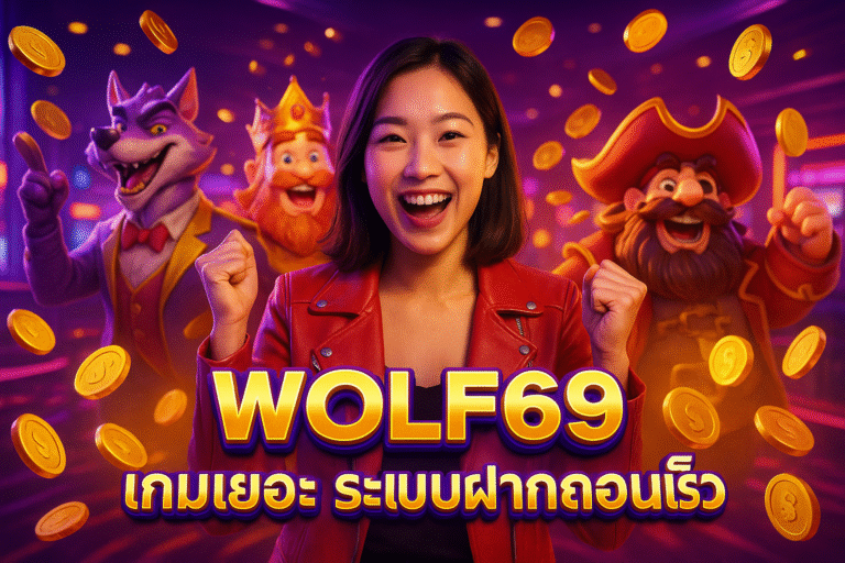 WOLF69 เกมเยอะ ระบบฝากถอนเร็ว