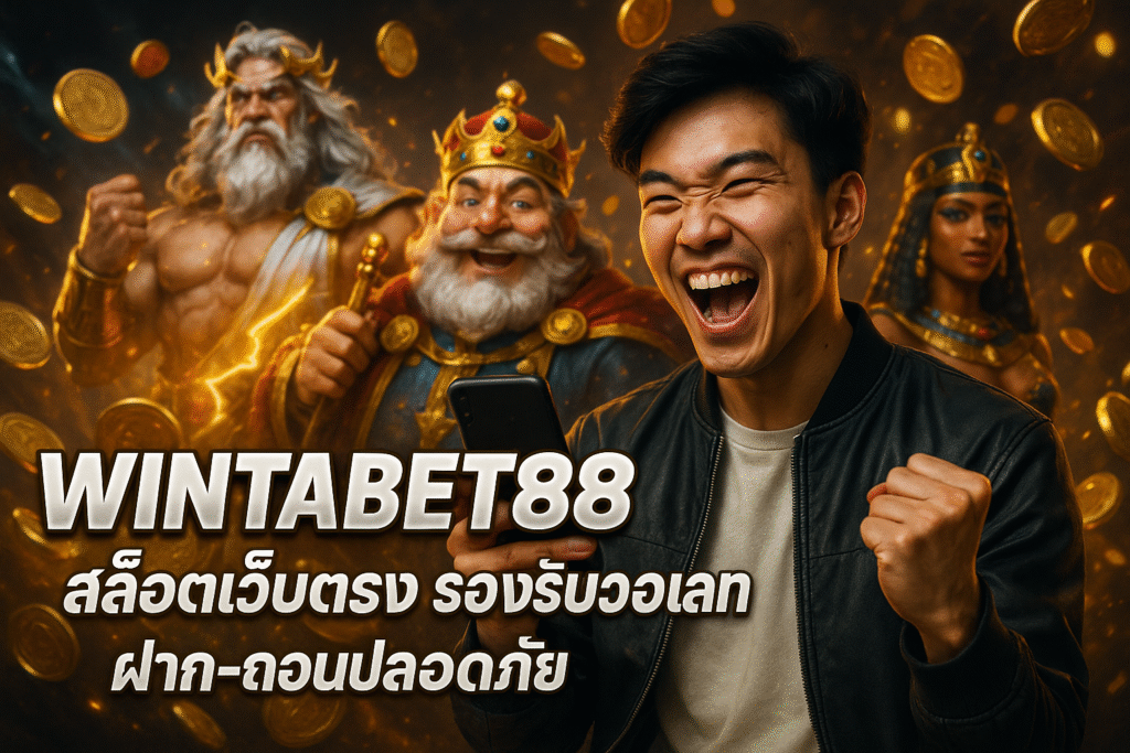 WINTABET88 สล็อตเว็บตรง รองรับวอเลท ฝาก-ถอนปลอดภัย