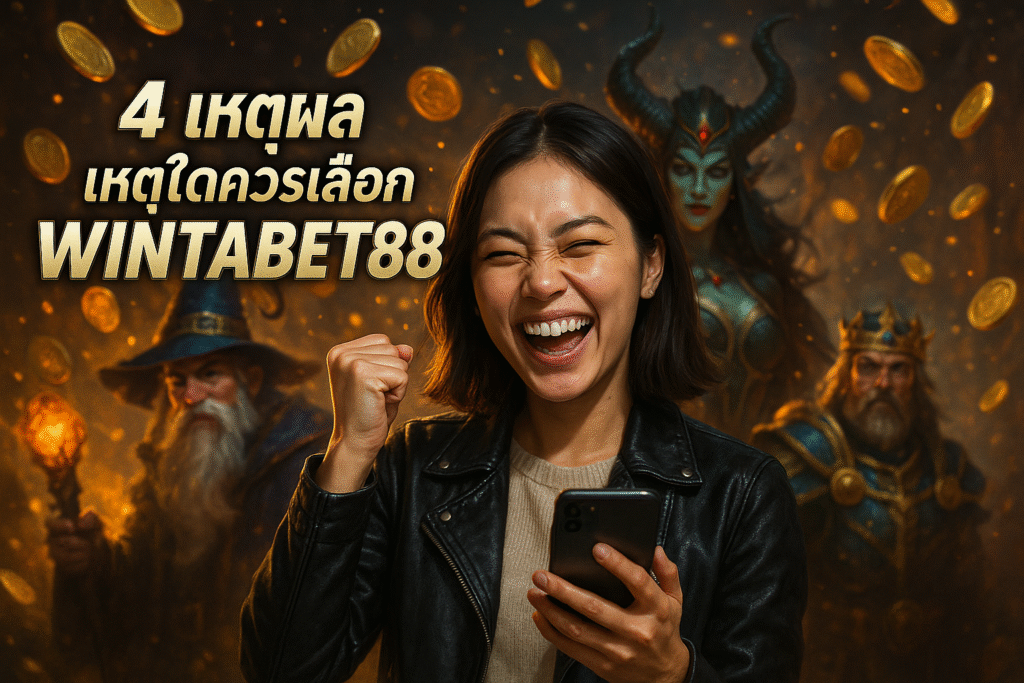 4 เหตุผล เหตุใดควรเลือก WINTABET88