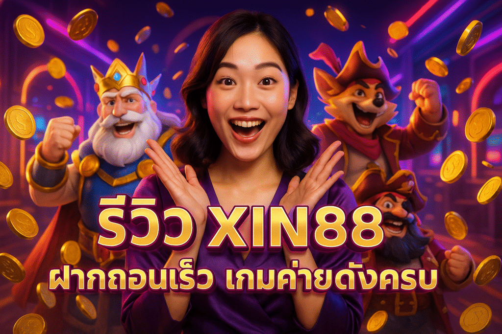 รีวิว XIN88 ฝากถอนเร็ว เกมค่ายดังครบ